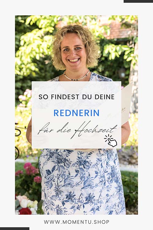 So findest du deine Rednerin für die Hochzeit