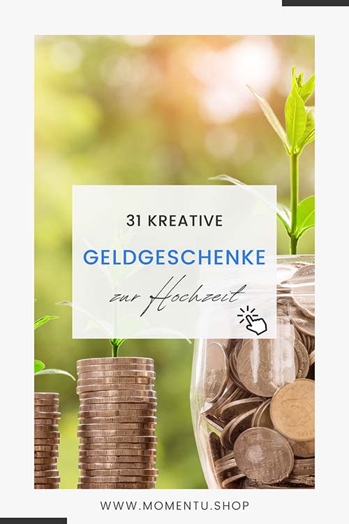 31 Ideen, wie man sein Geldgeschenk zur Hochzeit besonders verpackt
