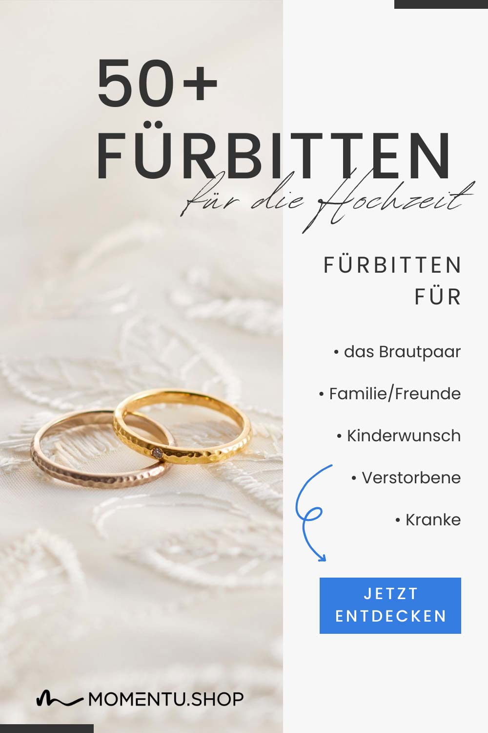 Mehr als 50 Fürbitten für deine Hochzeit als Vorlage zum Kopieren