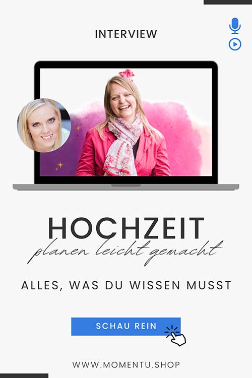 Hochzeitsplanerin Jenny erklärt die ersten Schritte der Hochzeitsplanung für frisch verlobte Paare