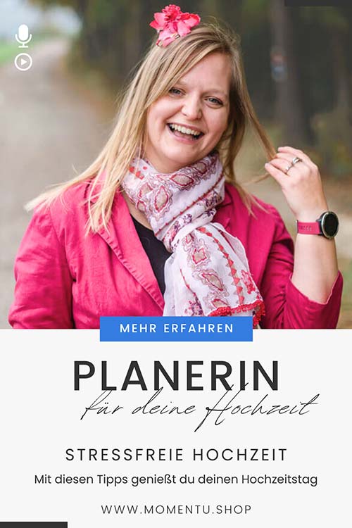 Jenny erklärt, wie Paare mit professioneller Unterstützung ihre Traumhochzeit stressfrei planen