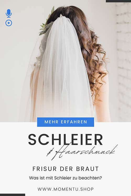 Frisur der Braut - Was mit Schleier zu beachten ist
