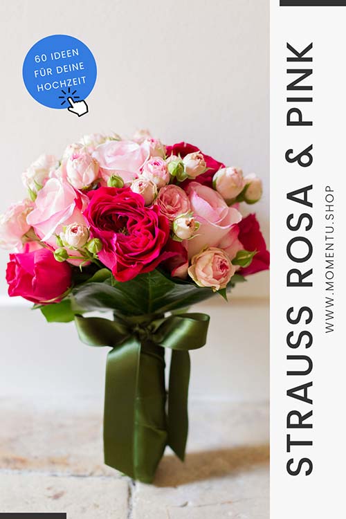 60 romantische Brautstrauß-Ideen mit vielen Varianten in Rosa und Pink für deine Hochzeit