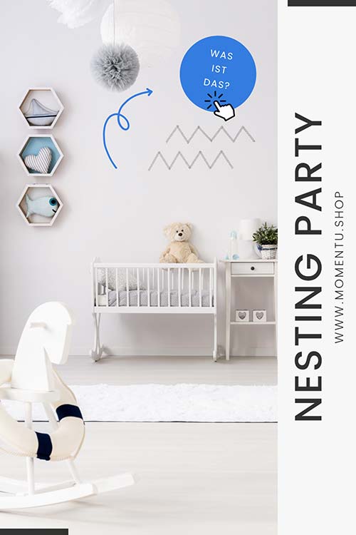 Ein Mobile für ein Babybett ist ein schönes Geschenk für eine Babyparty oder Nesting Party.