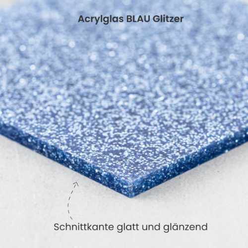 Acrylglas Blau