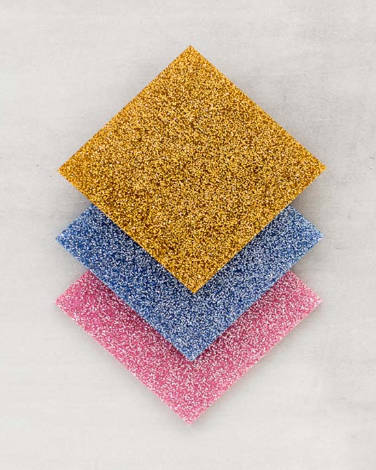 Cake Topper Material Glitzer Acrylglas