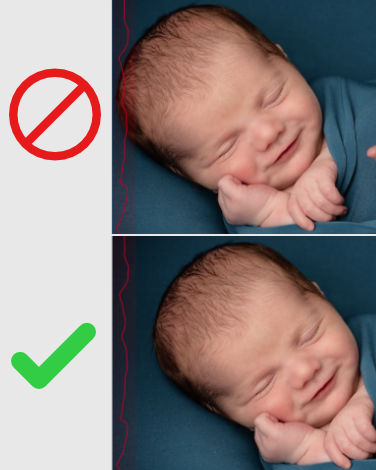 Geburtstafel im Online-Editor gestalten - Bildausschnitt