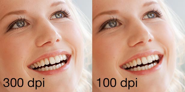 Auflösung von Hochzeitsfotos