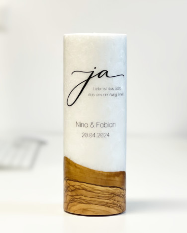 Hochzeitskerzen online gestalten