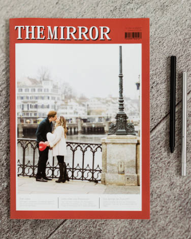 Hochzeitszeitung The Mirror
