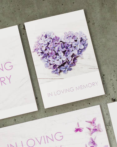 Nicht religiöse und weltliche Sterbebilder