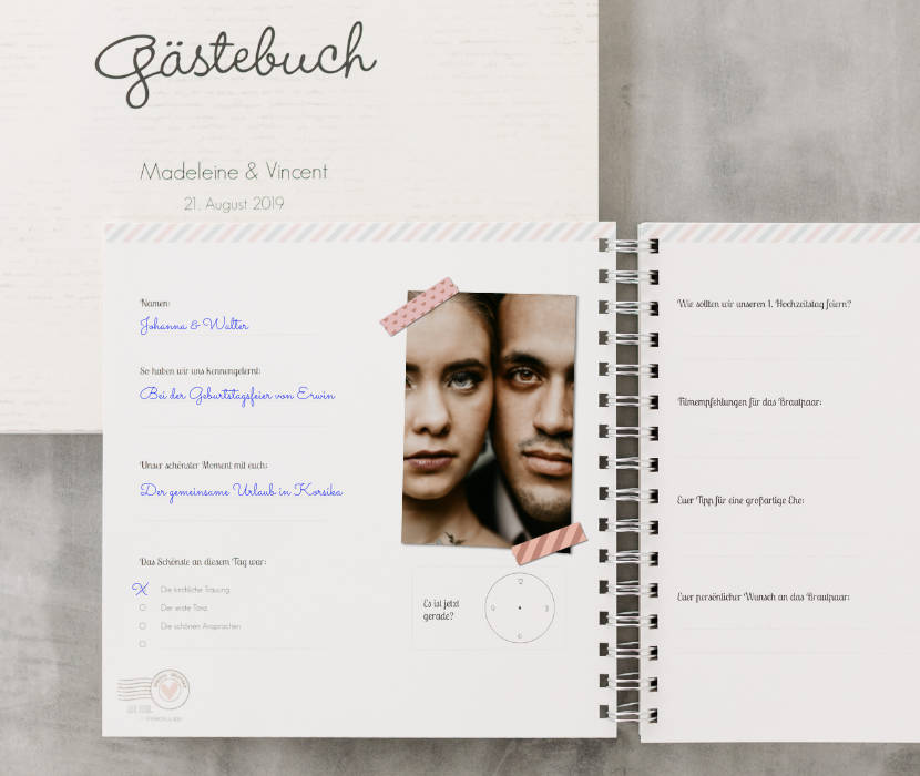 Gästebücher auch für andere Zwecke nutzen