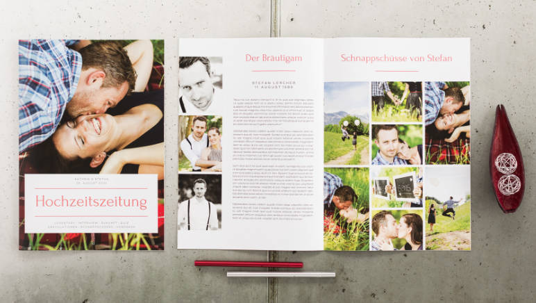 Hochzeitszeitungen Klassiker