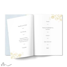 Kirchenheft Hochzeit Picture Frame 15 x 21 cm