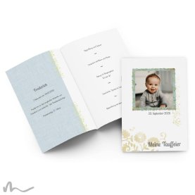 Kirchenheft Taufe Picture Frame 15 x 21 cm