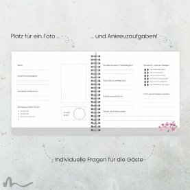 Gästebuch Hochzeit Magnolie
