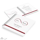 Gästebuch Hochzeit Infinity Heart