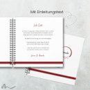 Gästebuch Hochzeit Infinity Heart