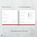 Gästebuch Hochzeit Infinity Heart