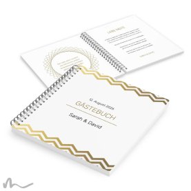 Gästebuch Hochzeit Goldstück