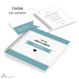 Gästebuch Hochzeit Wedding Ticket