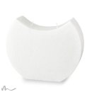 Kerze Docht Blanko Halbmond 24 x 19 cm