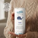 Taufkerze Blauwal Ø8 x 20 cm