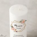 Taufkerze Docht Glamourös Ø8 x 20 cm