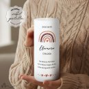 Taufkerze Docht Regenbogen Erdtöne Ø8 x 20 cm