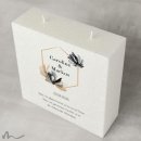 Hochzeitskerze Docht Zeitlos Elegant 20 x 20 cm