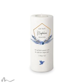 Taufkerze Boho Chic Ø8 x 20 cm