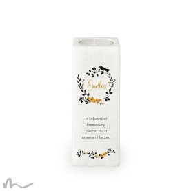 Trauerkerze Begleiter 6 x 6 x 15 cm