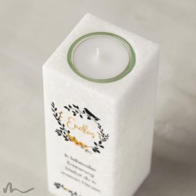 Trauerkerze Begleiter 6 x 6 x 15 cm