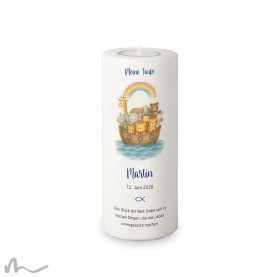 Taufkerze Arche Noah Ø8 x 20 cm