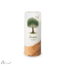 Taufkerze Holzelement Lebensbaum Ø8 x 20 cm