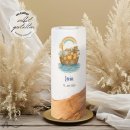 Taufkerze Holzelement Arche Noah Ø8 x 20 cm