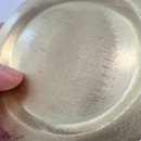 Kerzenteller Messing gebürstet gold Ø 11 cm zweite Wahl