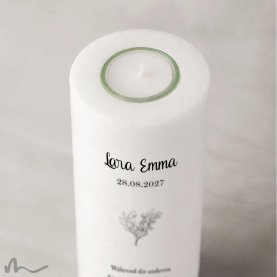 Trauerkerze Sternenkind Ø8 x 20 cm