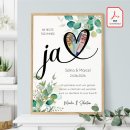 Geldgeschenk Poster Ja Eukalyptus