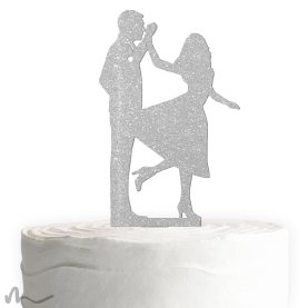 Silber Glitzer
