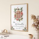 Geldgeschenk Poster Frohe Weihnachten Weihnachtsstern