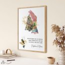 Geldgeschenk Poster Frohe Weihnachten Abstrakt Baum