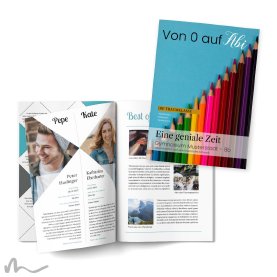 Abiturzeitung Gold und Silber 2