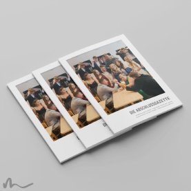 Maturazeitung Polaroid Stil