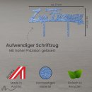 Cake Topper Zur Firmung Blau Glitzer