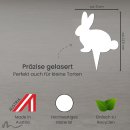 Cake Topper Hase Weiss
