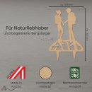 Cake Topper Bergleidenschaft Holz