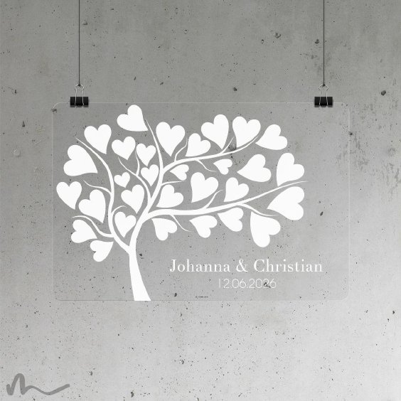 Hochzeitsbaum Schlicht 30