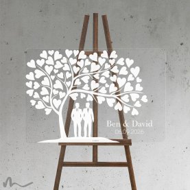 Hochzeitsbaum Mr und Mr 80