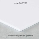 Cake Topper Herz Geometrie Weiss